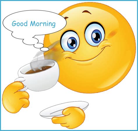 Emojis Good morning smiley collection will help caring users to express their emotions since the early morning. . Good morning emoji gif